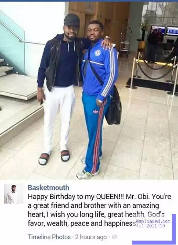 Basketmouth Received Shock Of His Life After Referring To This Man As 